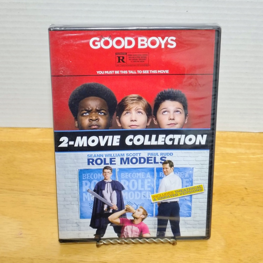 Good Boys and Role Models 2 Movie Collection DVD‎ Rated R Brand New Sealed